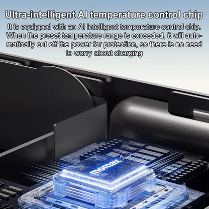 MOMAX UA31D 1-World 2 45W Dual AC 5-Port Universal Travel GaN Charger with 60W Cable, UA31D