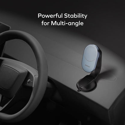 Momax CM38Q22 1-Move Q.Mag 25W Magnetic Wireless Fast Charging Car Mount, CM38Q22