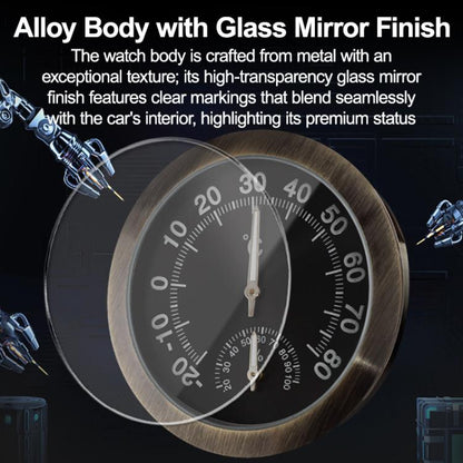 High-precision Pointer-type Luminous Car Thermometer Hygrometer, Thermometer Hygrometer