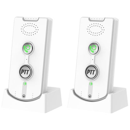 2pcs H8S-2 Wireless Two-way Indoor Voice Pager