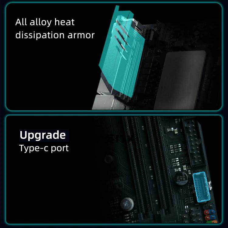 ERYING ITX i5-12500H CPU Desktop Computer Motherboard, i5-12500H