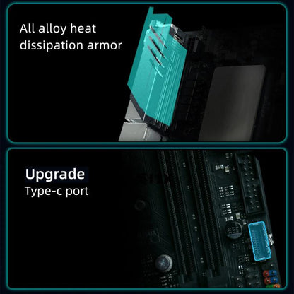 ERYING ITX i5-12500H CPU Desktop Computer Motherboard, i5-12500H