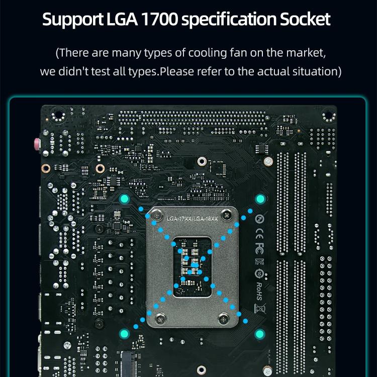 ERYING ITX i5-12500H CPU Desktop Computer Motherboard, i5-12500H
