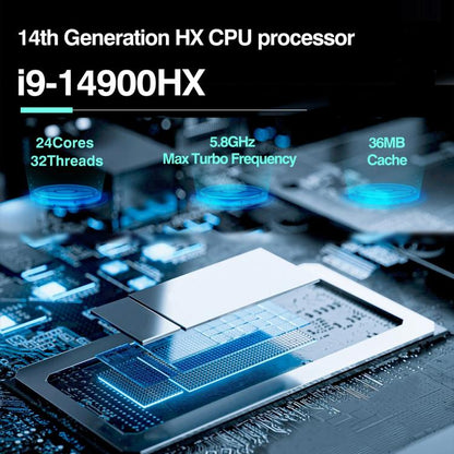 ERYING ATX i9-14900HX Onboard CPU Desktop Computer Motherboard, i9-14900HX