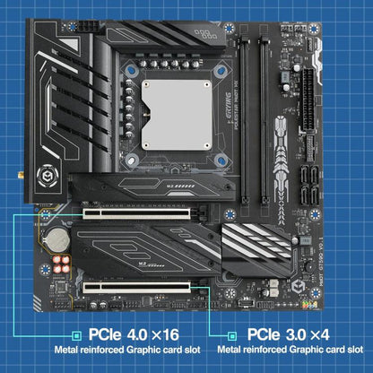 ERYING ATX i9-14900HX Onboard CPU Desktop Computer Motherboard, i9-14900HX