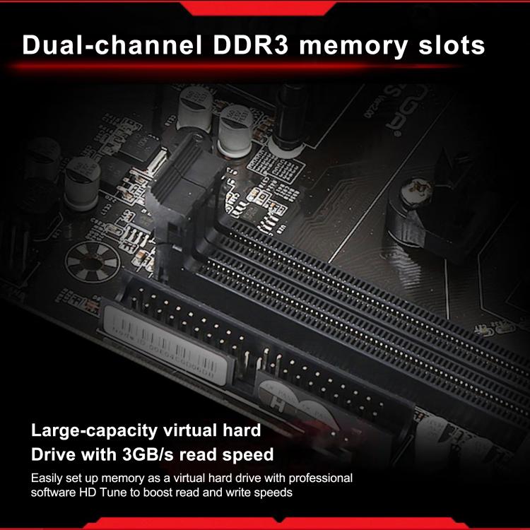 ONDA A97S DDR3 RAM AMD DIY Desktop Computer Motherboard, A97S