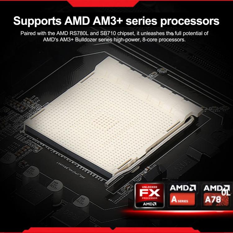 ONDA A97S DDR3 RAM AMD DIY Desktop Computer Motherboard, A97S
