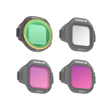 For DJI Mini 5 Pro Sunnylife Camera Lens Filter, CPL, MCUV, ND8, ND16, ND32, ND64, ND8PL, ND16PL, ND32PL, ND64PL, 3 in 1 Mixed Filter, 4 in 1 Mixed Filter, 4 in 1 ND, 4 in 1 NDPL, 6 in 1 Mixed Filter