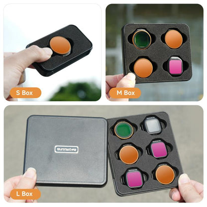For DJI Mini 5 Pro Sunnylife Camera Lens Filter, CPL, MCUV, ND8, ND16, ND32, ND64, ND8PL, ND16PL, ND32PL, ND64PL, 3 in 1 Mixed Filter, 4 in 1 Mixed Filter, 4 in 1 ND, 4 in 1 NDPL, 6 in 1 Mixed Filter