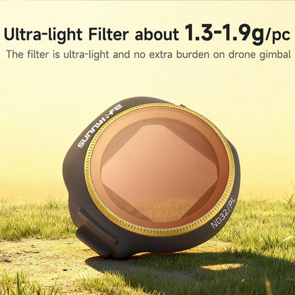 For DJI Mini 5 Pro Sunnylife Camera Lens Filter, CPL, MCUV, ND8, ND16, ND32, ND64, ND8PL, ND16PL, ND32PL, ND64PL, 3 in 1 Mixed Filter, 4 in 1 Mixed Filter, 4 in 1 ND, 4 in 1 NDPL, 6 in 1 Mixed Filter