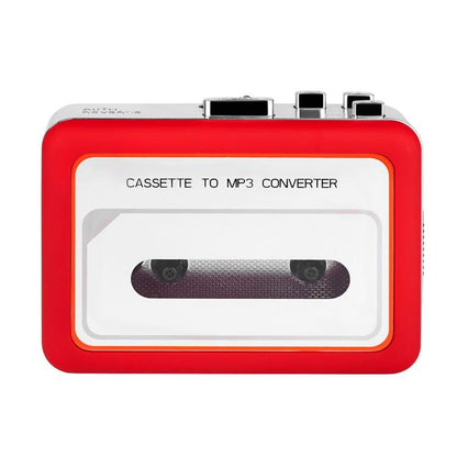 302 Cassette to MP3 Converter Tape Player Portable Dual Speakers