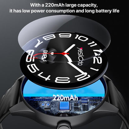 Yesido IO43 Fitness Tracker Smart BT Watch, 1.53 inch Screen, Support BT Call / Heart Rate, IO43