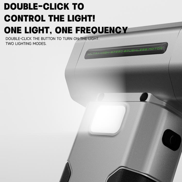 Luowei C2 Portable Rechargeable Ultra-High Hurricane Clean Dust Mini Jet Fan, Luowei C2