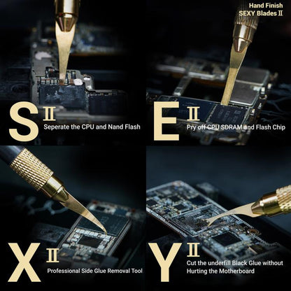 2UUL DA61 Hand Finish SEXY 2 Blades Set, 2UUL DA61