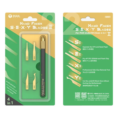 2UUL DA61 Hand Finish SEXY 2 Blades Set, 2UUL DA61