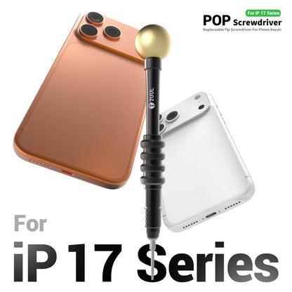 2UUL SD87 POP Screwdriver Replaceable Tip Screwdriver for iPhone 17 Series, 2UUL SD87