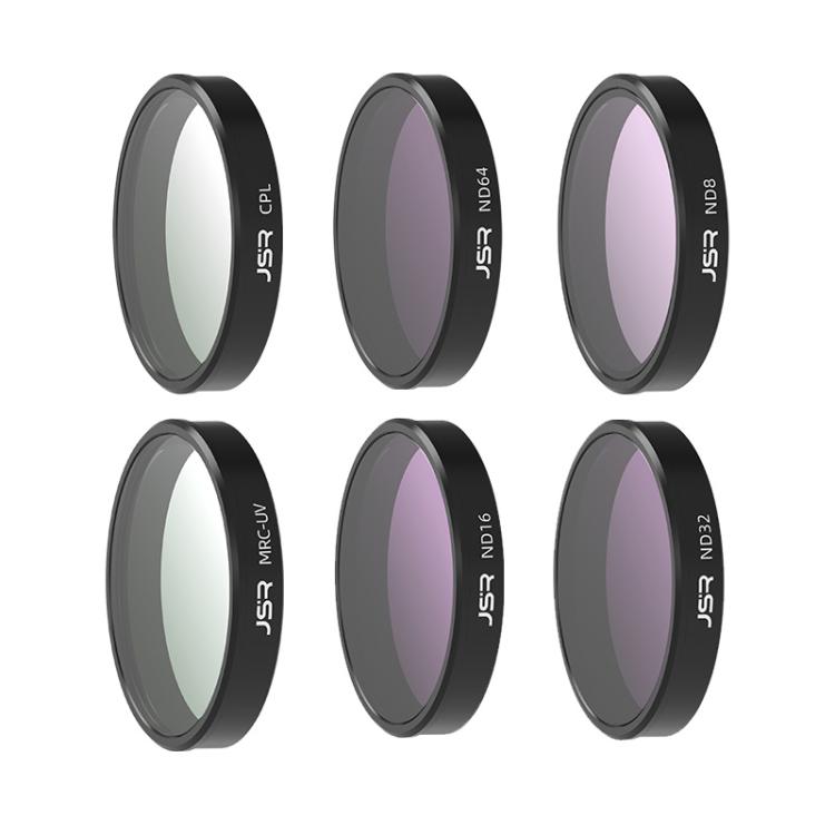 For DJI Osmo Nano JSR LH Series Lens Filter, UV, CPL, ND8, ND16, ND32, ND64, ND8PL, ND16PL, ND32PL, ND64PL, STAR, NIGHT, Black Mist 1/4, 3 in 1 ND8/16/32, 4 in 1 CPL ND8/16/32, 4 in 1 ND8/16/32/64, 4 in 1 ND8-64PL, 6 in 1 ND8-64 CPL UV...