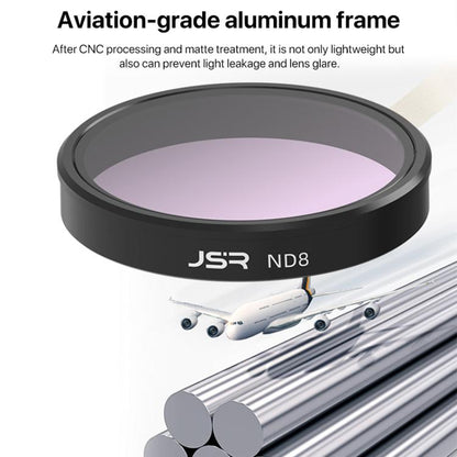For DJI Osmo Nano JSR LH Series Lens Filter, UV, CPL, ND8, ND16, ND32, ND64, ND8PL, ND16PL, ND32PL, ND64PL, STAR, NIGHT, Black Mist 1/4, 3 in 1 ND8/16/32, 4 in 1 CPL ND8/16/32, 4 in 1 ND8/16/32/64, 4 in 1 ND8-64PL, 6 in 1 ND8-64 CPL UV...
