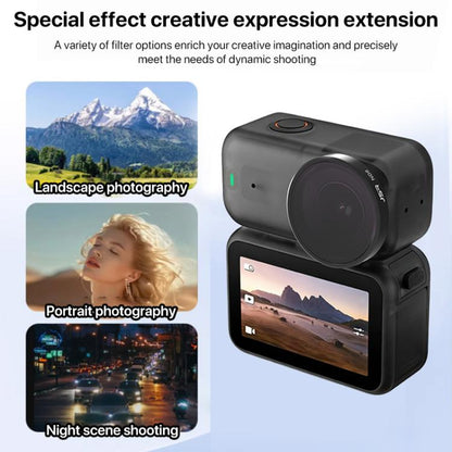 For DJI Osmo Nano JSR LH Series Lens Filter, UV, CPL, ND8, ND16, ND32, ND64, ND8PL, ND16PL, ND32PL, ND64PL, STAR, NIGHT, Black Mist 1/4, 3 in 1 ND8/16/32, 4 in 1 CPL ND8/16/32, 4 in 1 ND8/16/32/64, 4 in 1 ND8-64PL, 6 in 1 ND8-64 CPL UV...