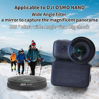 For DJI Osmo Nano JSR Lens Filter, Wide Lens, Wide Lens + Mini Tripod, Wide Lens + Macro 10X, 5 in 1 Wide CPL ND8/16/32, 4 in 1 Wide ND8/16/32, 5 in 1 Wide ND8/16/32/64PL, 9 in 1 Wide Mixed Filter