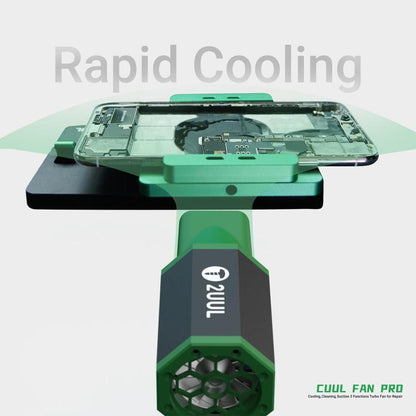 2UUL DA970 Cuul Fan Pro Cooling + Cleaning + Suction 3 in 1 Turbo Fan Set, 2UUL DA970