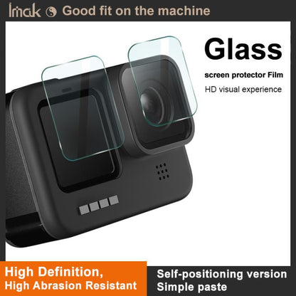 imak Tempered Glass Film with Camera Lens Film, Self-positioning Version, For Insta360 Ace Pro 2, For Insta360 Ace Pro
