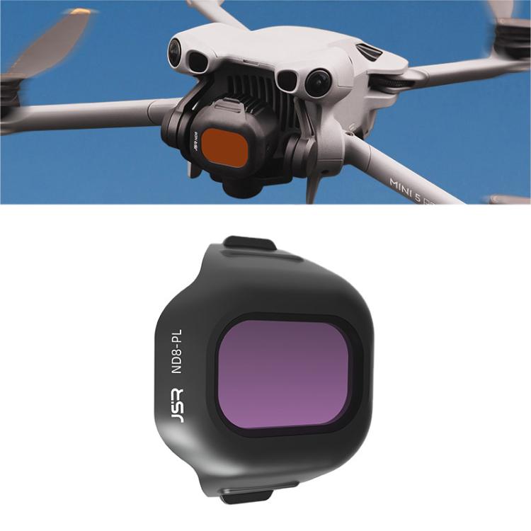 For DJI Mini 5 Pro JSR CB Series Clip-on Drone Camera Lens Filter, MCUV, CPL, ND8, ND16, ND32, ND64, ND128, ND256, ND8PL, ND16PL, ND32PL, ND64PL, STAR, NIGHT, Black Mist 1/4, 3 in 1 CPL ND16/64, 4 in 1 CPL ND8/32/128, 4 in 1 ND8-64, 4 in 1 ND8-64PL...