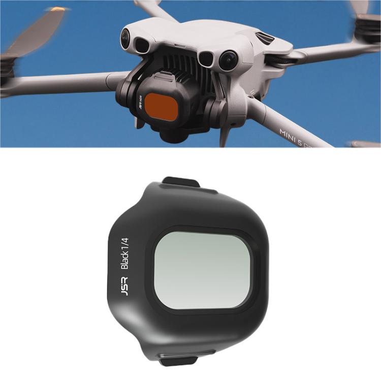 For DJI Mini 5 Pro JSR CB Series Clip-on Drone Camera Lens Filter, MCUV, CPL, ND8, ND16, ND32, ND64, ND128, ND256, ND8PL, ND16PL, ND32PL, ND64PL, STAR, NIGHT, Black Mist 1/4, 3 in 1 CPL ND16/64, 4 in 1 CPL ND8/32/128, 4 in 1 ND8-64, 4 in 1 ND8-64PL...