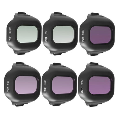 For DJI Mini 5 Pro JSR CB Series Clip-on Drone Camera Lens Filter, MCUV, CPL, ND8, ND16, ND32, ND64, ND128, ND256, ND8PL, ND16PL, ND32PL, ND64PL, STAR, NIGHT, Black Mist 1/4, 3 in 1 CPL ND16/64, 4 in 1 CPL ND8/32/128, 4 in 1 ND8-64, 4 in 1 ND8-64PL...