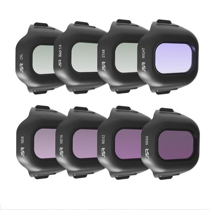 For DJI Mini 5 Pro JSR CB Series Clip-on Drone Camera Lens Filter, MCUV, CPL, ND8, ND16, ND32, ND64, ND128, ND256, ND8PL, ND16PL, ND32PL, ND64PL, STAR, NIGHT, Black Mist 1/4, 3 in 1 CPL ND16/64, 4 in 1 CPL ND8/32/128, 4 in 1 ND8-64, 4 in 1 ND8-64PL...