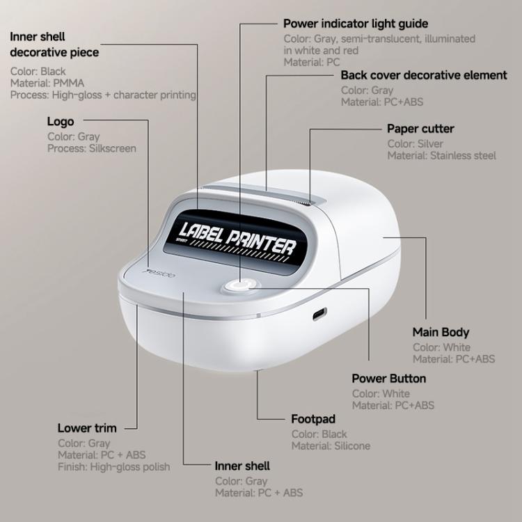 Yesido SP10 Thermal Label Printer, SP10