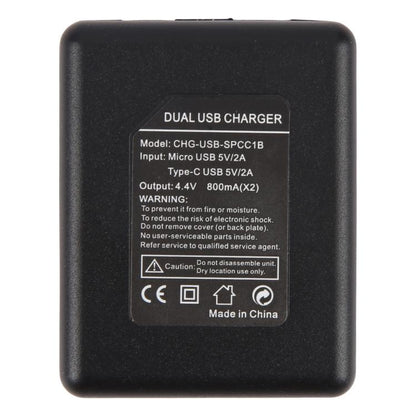 CHG-USB-SPCC1B For GoPro Max Dual USB Batteries Charging Hub, For GoPro Max