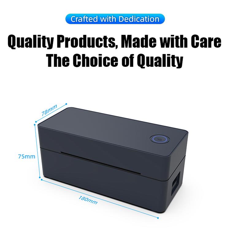 POS-9260 Thermal Label & Barcode Printer with Stand, AU Plug, EU Plug, US Plug, UK Plug