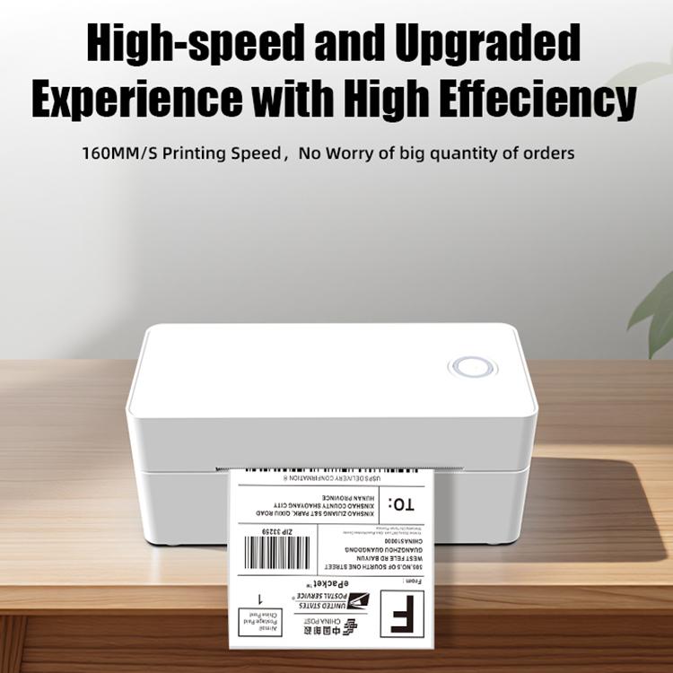 POS-9260 Thermal Label & Barcode Printer with Stand, AU Plug, EU Plug, US Plug, UK Plug