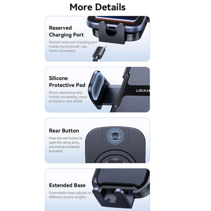 USAMS ZJ085 Car Air Vent Phone Holder, ZJ085