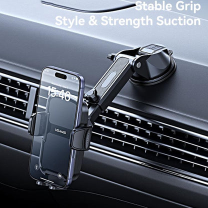 USAMS ZJ086 Car Vacuum Suction Cup Center Console Phone Holder, ZJ086