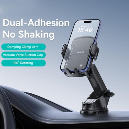 USAMS ZJ086 Car Vacuum Suction Cup Center Console Phone Holder, ZJ086