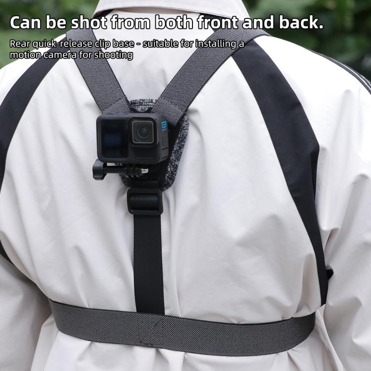 Vest-style Photography Chest Strap Body Mount Belt with Mount & Screw, 5 in 1, 6 in 1 Magnetic Base, 5 in 1 Magnetic Ring Base, 6 in 1 Magnetic Ring Base