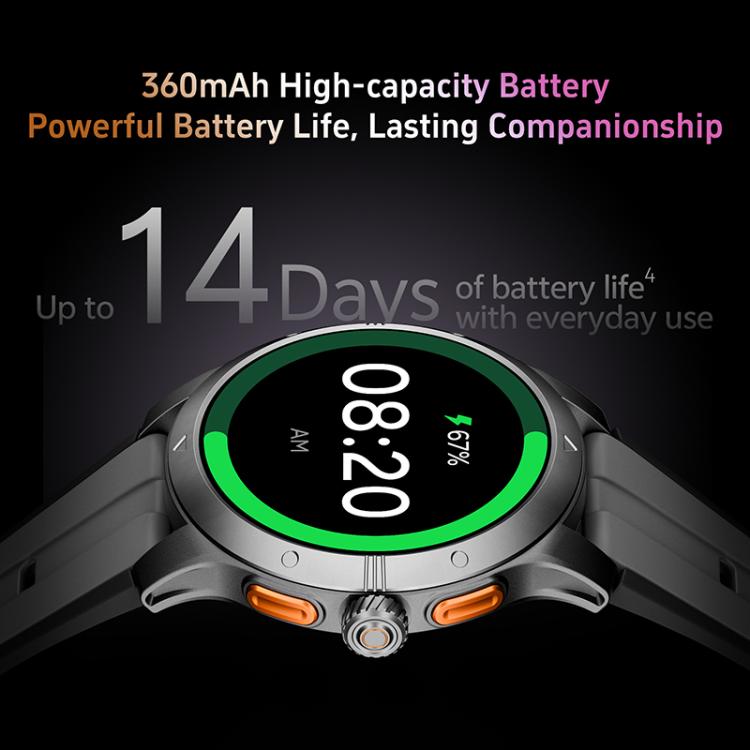 GR5 1.43 inch AMOLED Screen Urban Fitness Smart Watch IP68 Support Heart Rate Monitoring