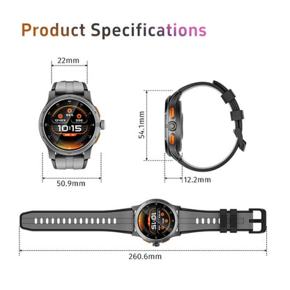 GR5 1.43 inch AMOLED Screen Urban Fitness Smart Watch IP68 Support Heart Rate Monitoring