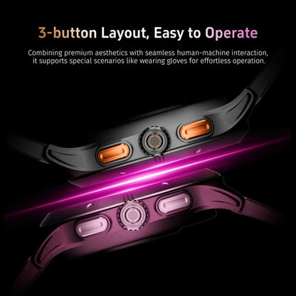 GR5 1.43 inch AMOLED Screen Urban Fitness Smart Watch IP68 Support Heart Rate Monitoring