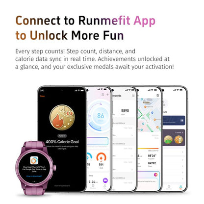 GR5 1.43 inch AMOLED Screen Urban Fitness Smart Watch IP68 Support Heart Rate Monitoring