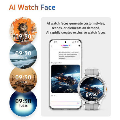 GR6 1.43 inch AMOLED Screen Urban Runner Smart Watch IP68 Support Heart Rate Monitoring