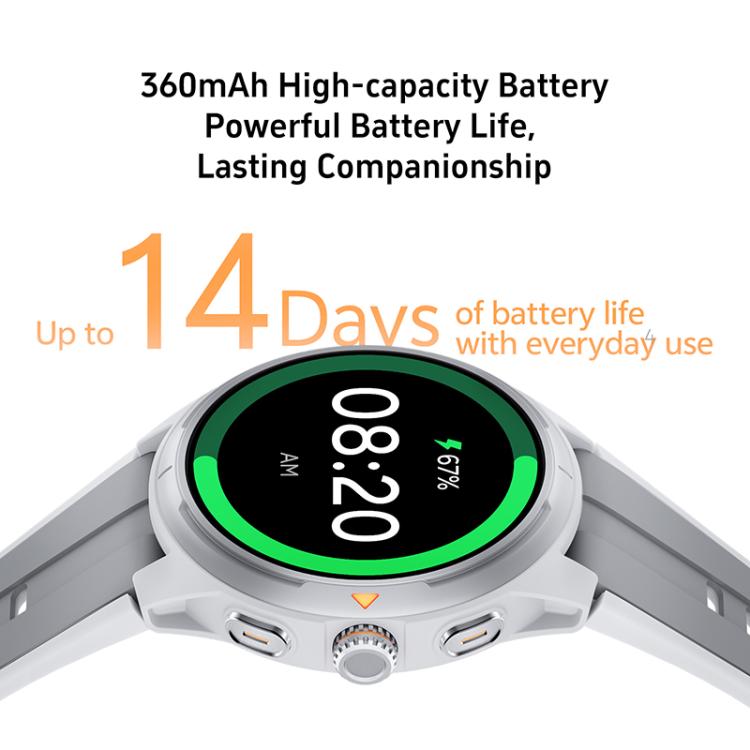 GR6 1.43 inch AMOLED Screen Urban Runner Smart Watch IP68 Support Heart Rate Monitoring