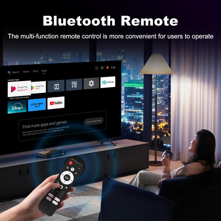H96Max M9s Android 14 Smart TV Box with Remote Control, RK3576 Octa Core, 4GB+32GB, 8GB+128GB
