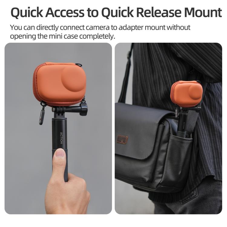 For DJI Osmo Action 6 / 5 Pro / 4 / 3 Sunnylife Portable Carrying Storage Box, Mini Body Bag, Standard Combo Bag, Adventure Combo Bag