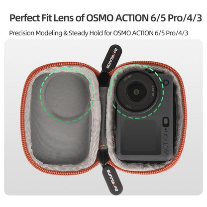 For DJI Osmo Action 6 / 5 Pro / 4 / 3 Sunnylife Portable Carrying Storage Box, Mini Body Bag, Standard Combo Bag, Adventure Combo Bag