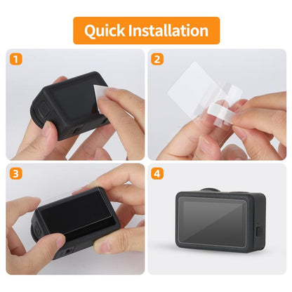 Sunnylife Screen Protector Tempered Glass Film For DJI Osmo Action 6, 1 Set, 2 Sets