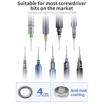 Qianli Multiple Colors Screwdriver Bit Magnetizer Compatible with 4mm Screwdriver Bits, Qianli Magnetizer Screwdriver Bit