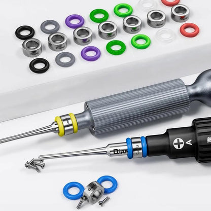 Qianli Multiple Colors Screwdriver Bit Magnetizer Compatible with 4mm Screwdriver Bits, Qianli Magnetizer Screwdriver Bit